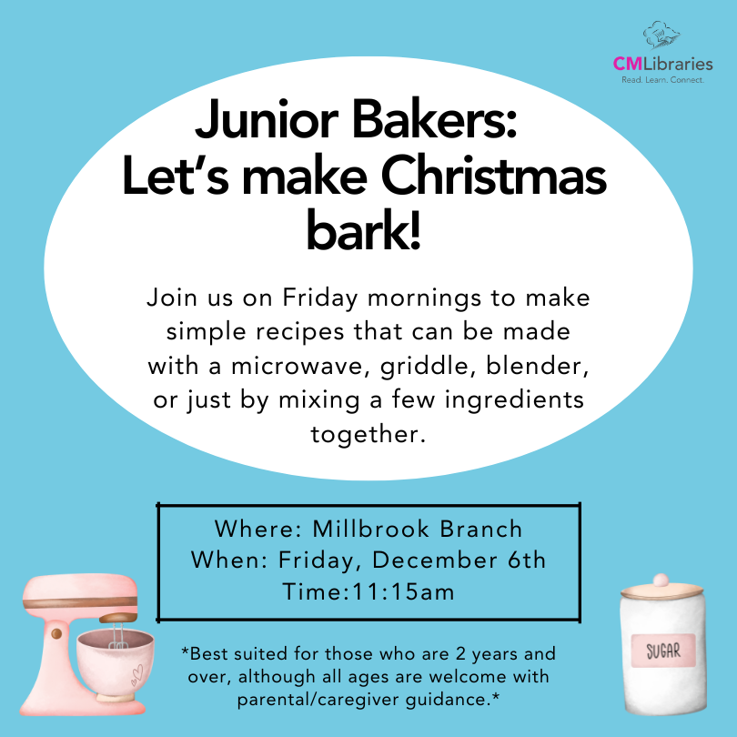 Junior Bakers - Let's make bark