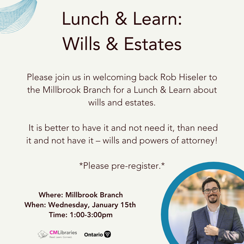 Lunch and learn about wills and estates